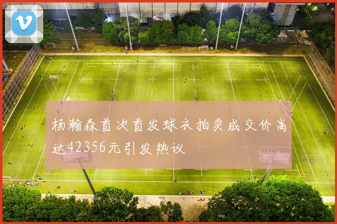 杨瀚森首次首发球衣拍卖成交价高达42356元引发热议
